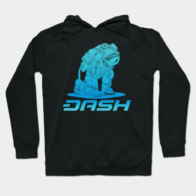 Dash Crypto Cryptocurrency Dash  coin token Hoodie by JayD World